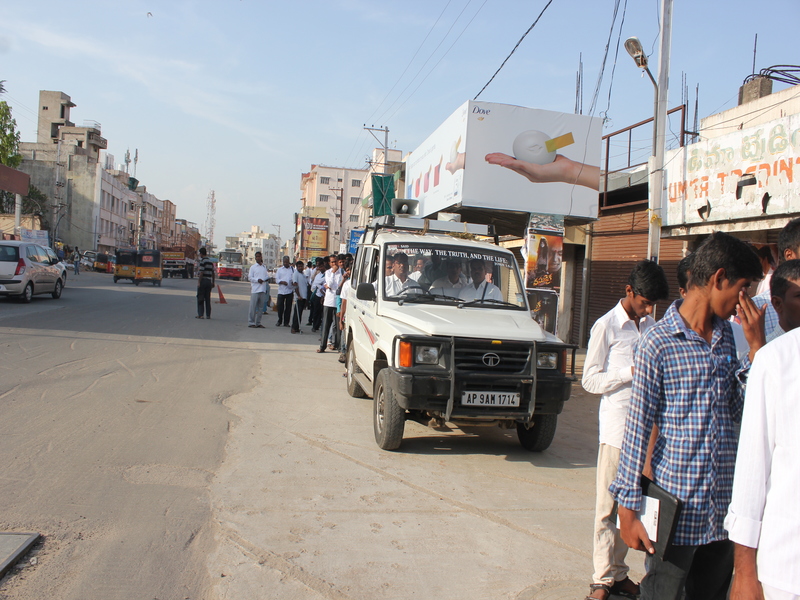 Youth Camp-2016, Gospel Open Air Procession: