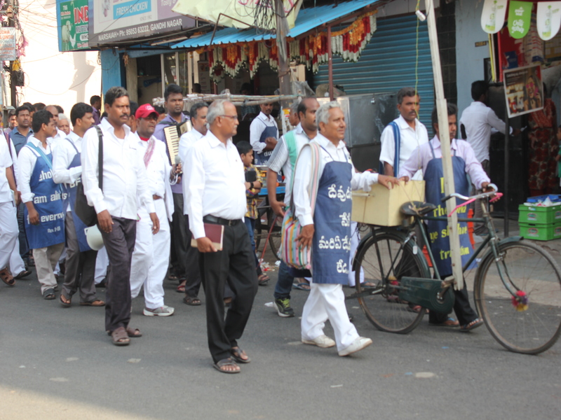 Youth Camp-2016, Gospel Open Air Procession: