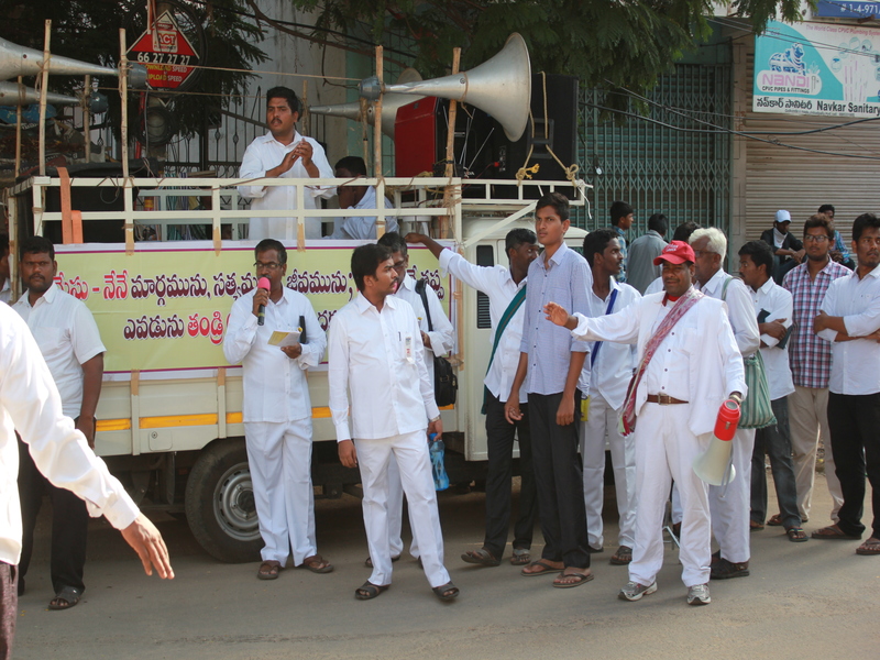 Youth Camp-2016, Gospel Open Air Procession: